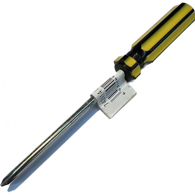 Κατσαβίδι Σταυρού +1 Κίτρινο/Μαύρο