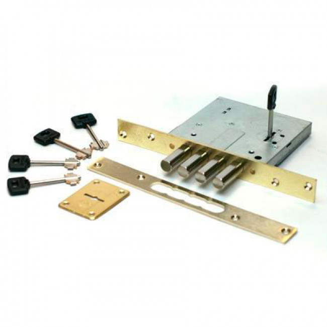 Κλειδαριά Χωνευτή Χρυσή Cisa 57028