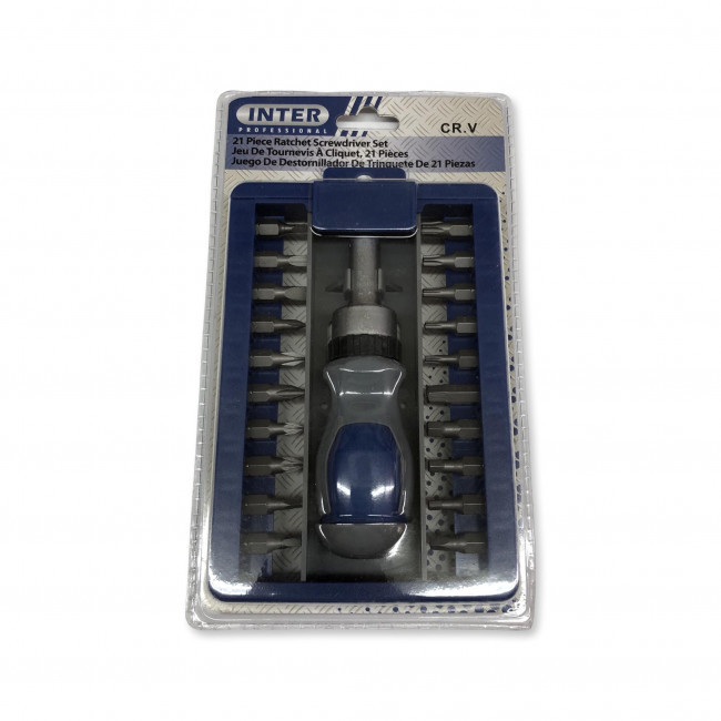 Σετ μύτες 20τεμ.+ Κατσαβίδι Inter