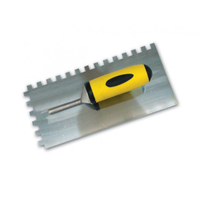 Σπατουλαδόρος Κόλλας με Πλαστική Λαβή 10mm,280x130x0,7mm Luckhaus