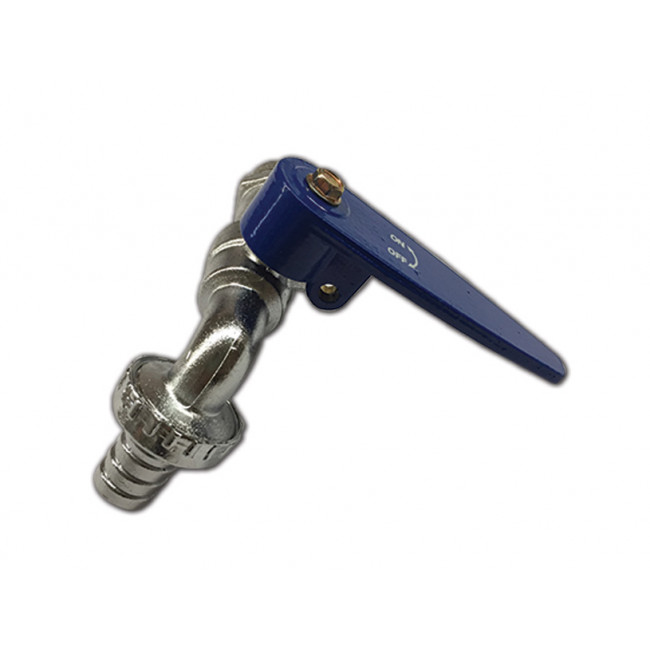 Κάνουλα Μπλέ Λαβή 1/2 Λουκέτου Inter