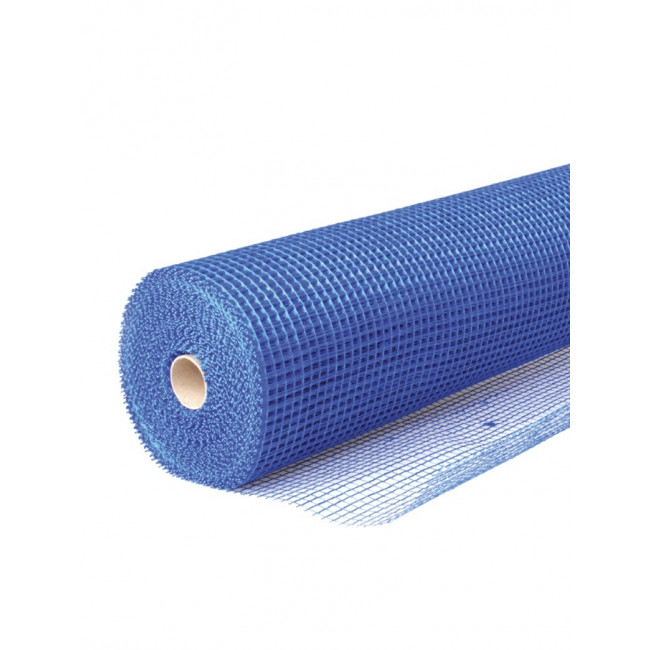 Σίτα Σοβα Άκαυτη(Fiberglass) Μπλέ Μάτ 10x10 1mX50m(110gr/m2)