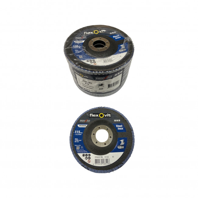 Δίσκος Flap Λείανσης Ζιρκόνι Flexovit