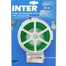 Σύρμα Λουλουδιών Πράσινο 30m Inter