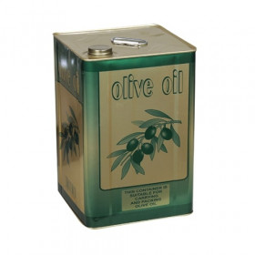 Τενεκές Λαδιού Μεταλλικός Εγχώριο 17L