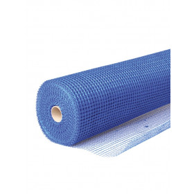 Σίτα Σοβα Άκαυτη(Fiberglass) Μπλέ Μάτ 10x10 1mX50m(110gr/m2)