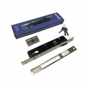 Κλειδαριά Στενή 54mm Κύλινδρος BK/20 Inter