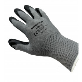 Γάντι Νιτριλίου Μαύρο-Γκρι Inter